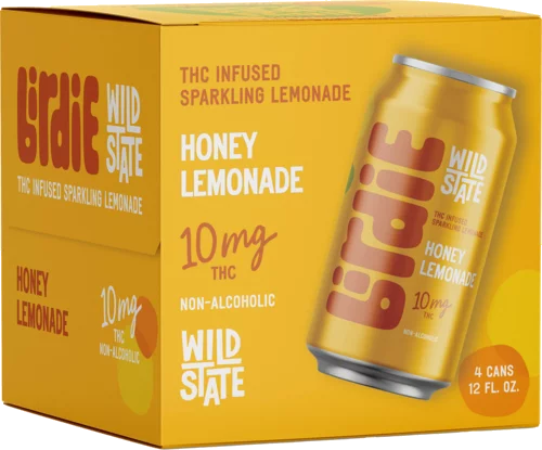 Wild State Birdie Honey Lemonade 10mg THC