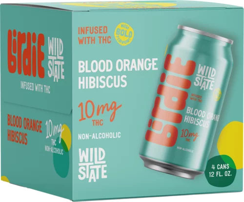Wild State Birdie Blood Orange Hibiscus 10mg THC