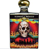 Iconos De Mexico Cristalino Anejo Tequila (Day Of The Dead Calavera Edition)