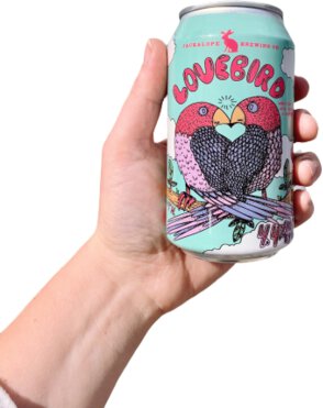 Jackalope Lovebird 12OZ - Pour Vous Spirits, Wine & Beer Jackalope Lovebird 12OZ - Pour Vous Spirits, Wine & Beer