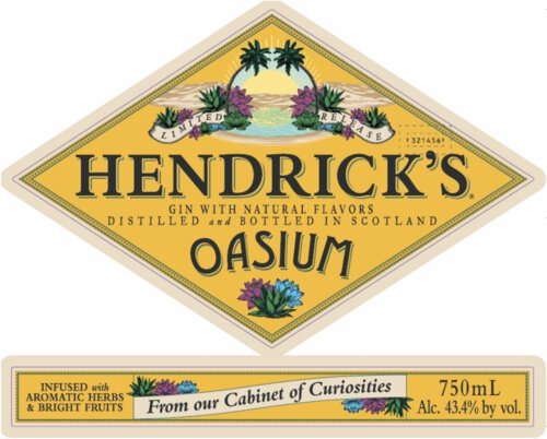 Hendricks Gin Oasium Limited Release
