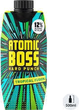 Atomic Boss Hard Punch Tropical Fusion