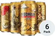 Medalla Light Cans 6pk