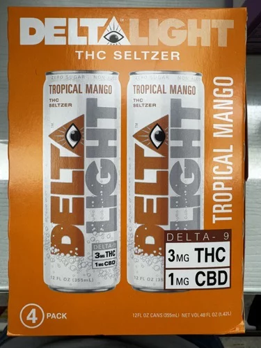 Delta Light Tropical Mango 3mg Thc 4pk