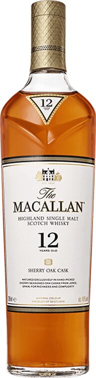 The Macallan 12 Years Old Sherry Oak Single Malt Scotch Whisky