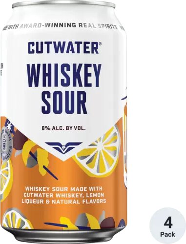 Cutwater Whiskey Sour Single