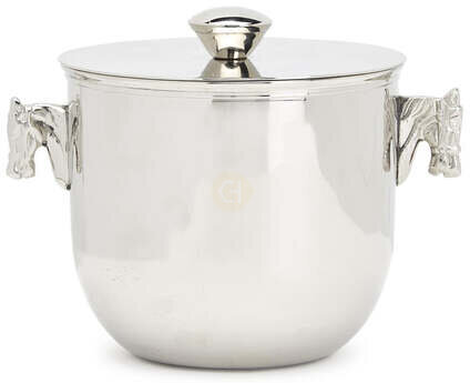 Two's Company Horse Handles Ice Bucket