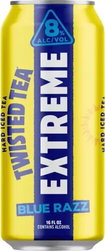 Twisted Tea Extreme Blue Razz