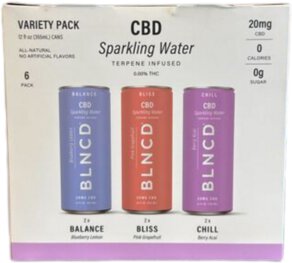 Blncd Sparkling Water Terpene Infused Variety I