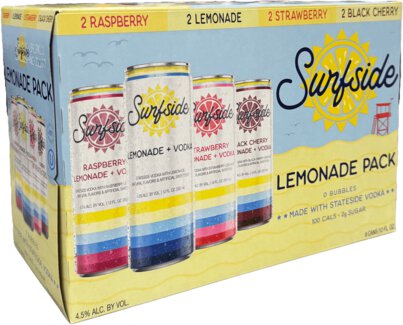Surfside Lemonade Vodka Soda Variety Pack