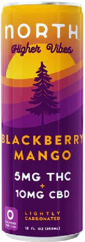 North Higher Vibes Blackberry Mango