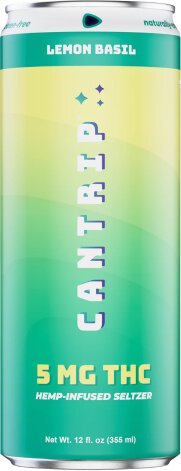 Cantrip Lemon Basil Seltzer 5mg Thc