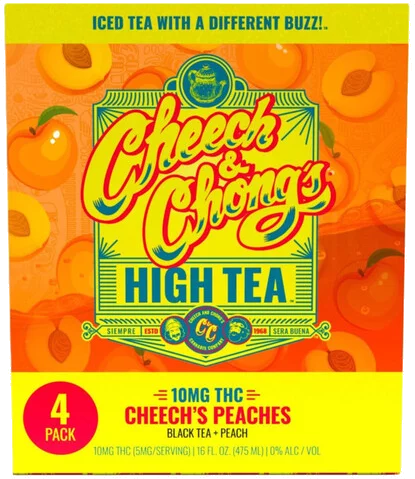 Cheech & Chong High Tea Peach 10mg Thc