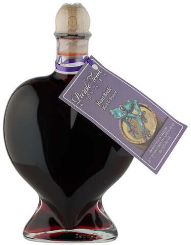 Purple Toad Black & Bruised Hearts Bottle