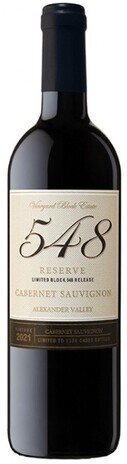 Vineyard Block Estate Block 548 Alexander Valley Cabernet Sauvignon
