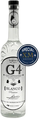 Tequila G4 High Proof Blanco XM Special Edition - Ramirez Liquor