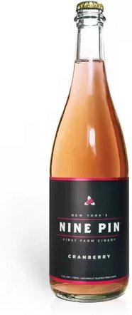 Nine Pin New York Cranberry Hard Cider 750ml