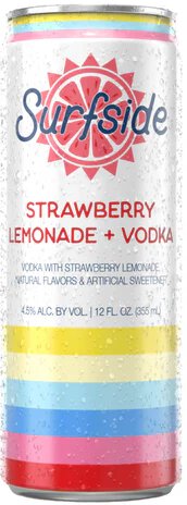Surfside Strawberry Lemonade 6pk Can