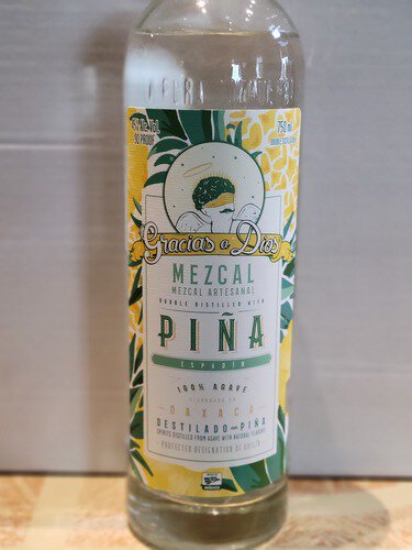 Gracias A Dios Mezcal Del Cura Espadin Con Pina