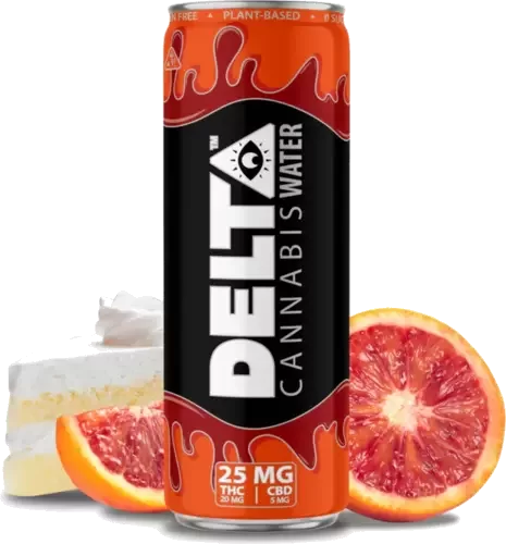 Delta Cannabis Water Blood Orange