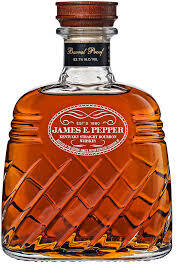 James E Pepper Barrel  Proof Straight Bourbon
