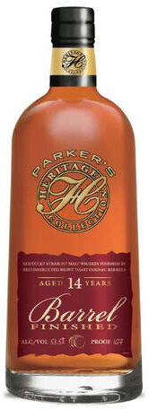PARKERS HERITAGE 14 YEAR MALT WHISKEY