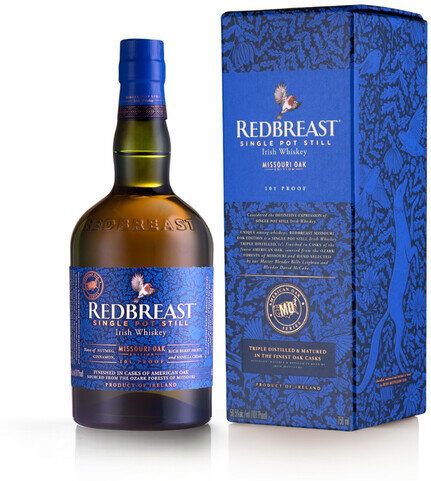 RED BREAST MISSOURI OAK IRISH WHISKEY