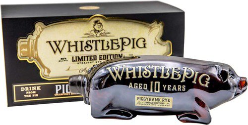 WHISTLEPIG PIGGYBANK 10 YEAR RYE LIMITED