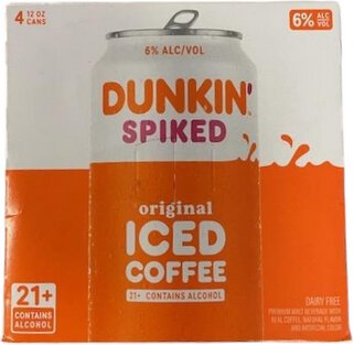 Harpoon Dunkin Iced Coffee