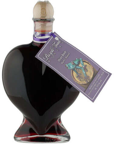 Purple Toad Black & Bruised Heart