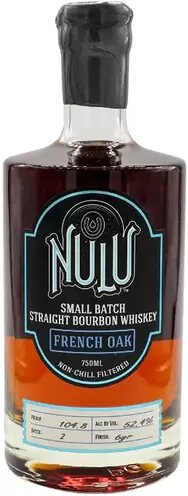 Nulu Small Batch Straight Bourbon French Oak
