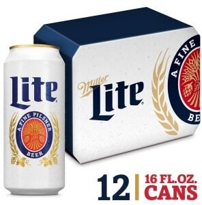 MILLER LITE 12PK 16OZ TALLBOYS