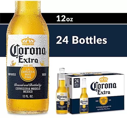 CORONA 24PK BOTTLES