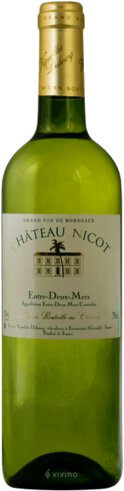 Chateau Nicot Entre Deux Mers Blanc