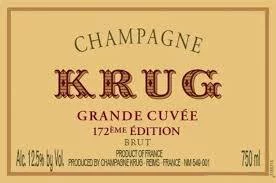 Krug Grande Cuvee Champagne  172nd Edition