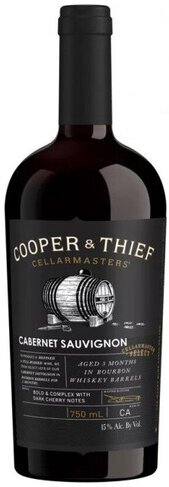 Cooper & Thief Cabernet Sauvignon Aged In Bourbon Whiskey Barrel