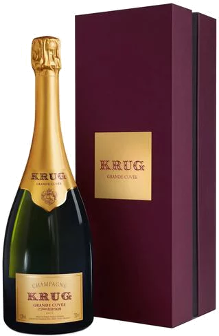 Krug Grande Cuvee Brut 169 Edition with Gift Box