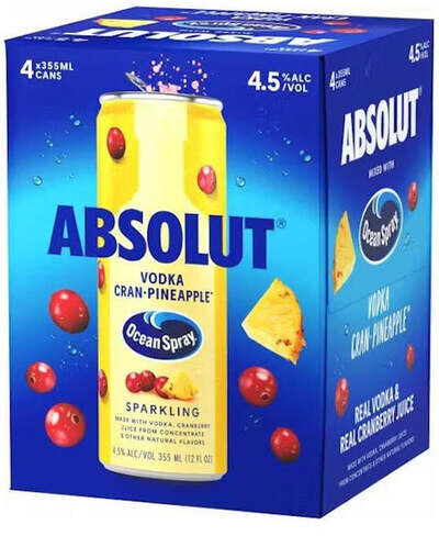 Absolut & Ocean Spray Cran Pineapple
