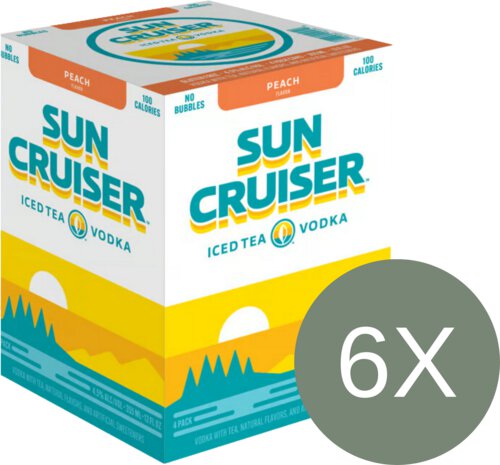Sun Cruiser Peach Iced Tea & Vodka