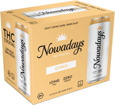 Nowadays 10mg THC Cocktail Citrus