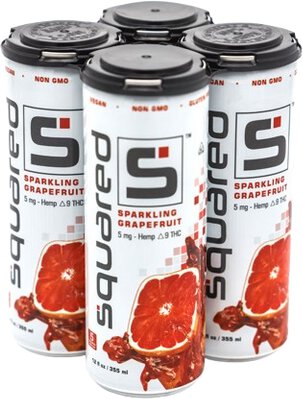 Squared 5mg THC Sparkling Grapefruit