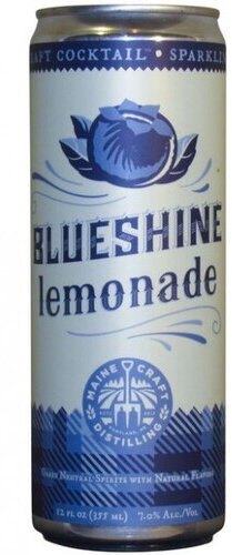 Maine Craft Distilling Blueshine Lemonade 355ml Can