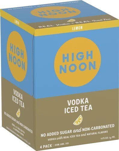 High Noon Iced Tea Lemon