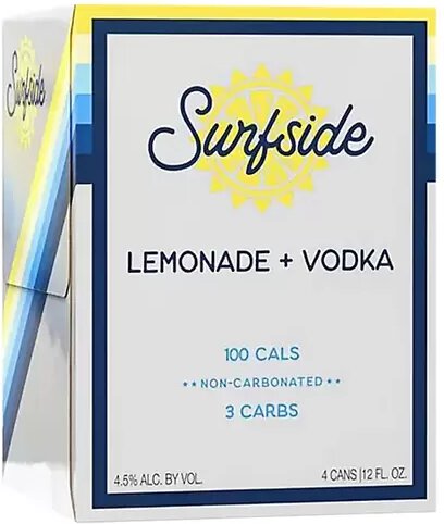Surfside Lemonade Vodka 4 Pack
