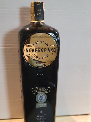 Scapegrace Gin Small Batch Premium Gold Dry Gin