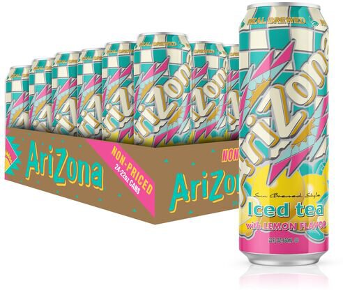 ARIZONA LEMONADE ICED TEA 24 OZ CN