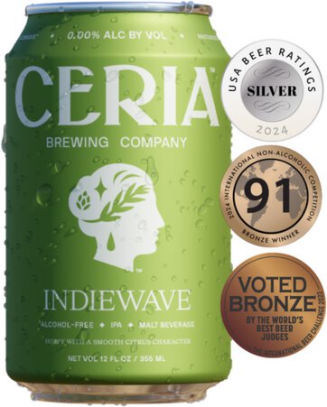 CERIA INDIEWAVE 6/12OZ CN