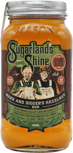 Sugarlands Shine Mark And Diggers Hazelnut Rum