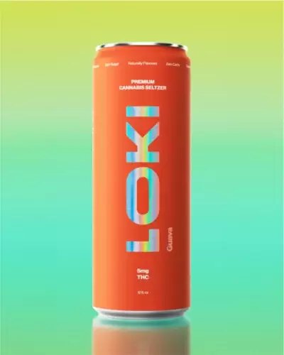 Loki Guava Paradise Thc Seltzer 3mg