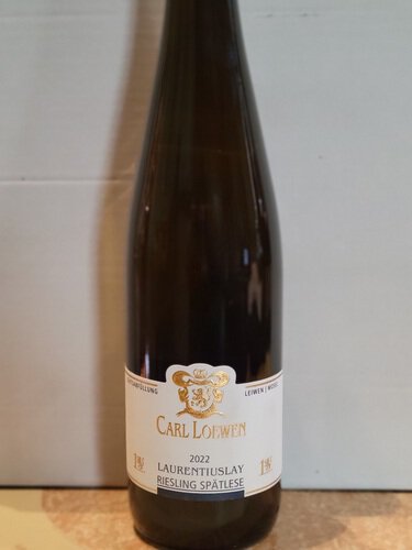Loewen Spatslese Laurentiuslay Riesling Sm